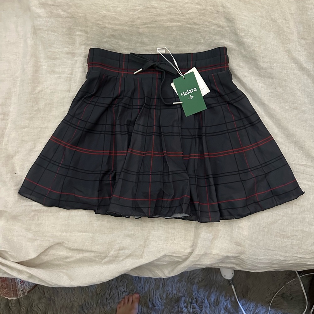 HALARA Mesh Mini Skirt